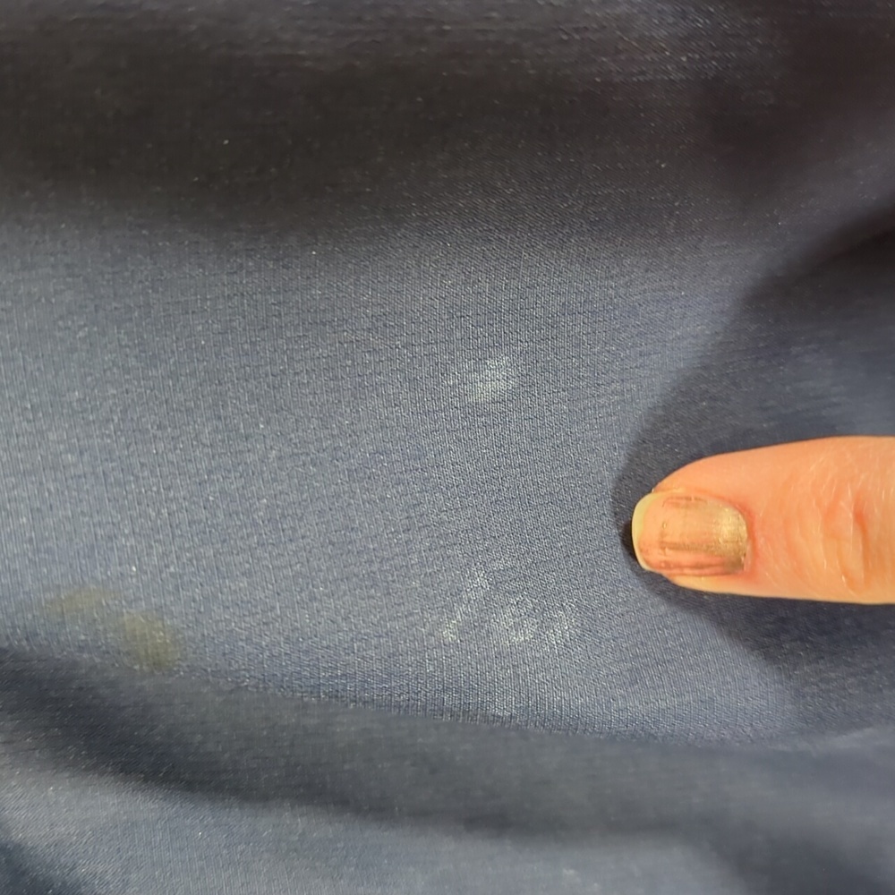 Eddie Bauer WeatherEdge Protection Easy-Care blue coat heavy duty weather proof - Picture 5 of 16